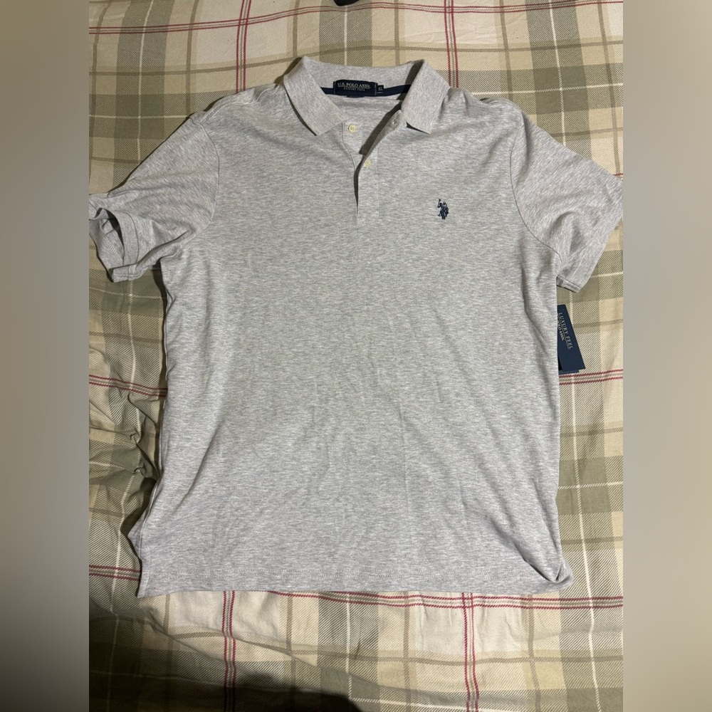 U.S. Polo Assn. Light Gray Polo Shirt